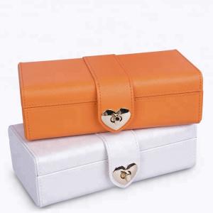 Wholesale Packaging Fabric Leather Jewelry Box Set Custom Logo / Size Durable For Storage from china suppliers