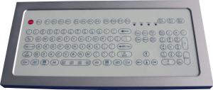 Wholesale IP68 Desktop Industrial Anti - Microbial Membrane and Aluminum Keyboard from china suppliers