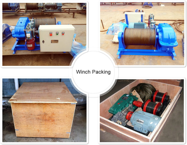 0.5 - 10 Ton High Speed Electric Winch With Wireless Remote Control 380V 50Hz