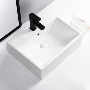 Wholesale New Design Small Size Ceramic Bathroom Wash Hand Basin Art Basin from china suppliers