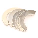 NdFeB rare earth magnet shape arc three-layer NiCuNi coating strong magnet
