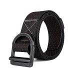 D Buckle Cotton Fabric Belt 125cm Mens Nylon Web Belt Tactical