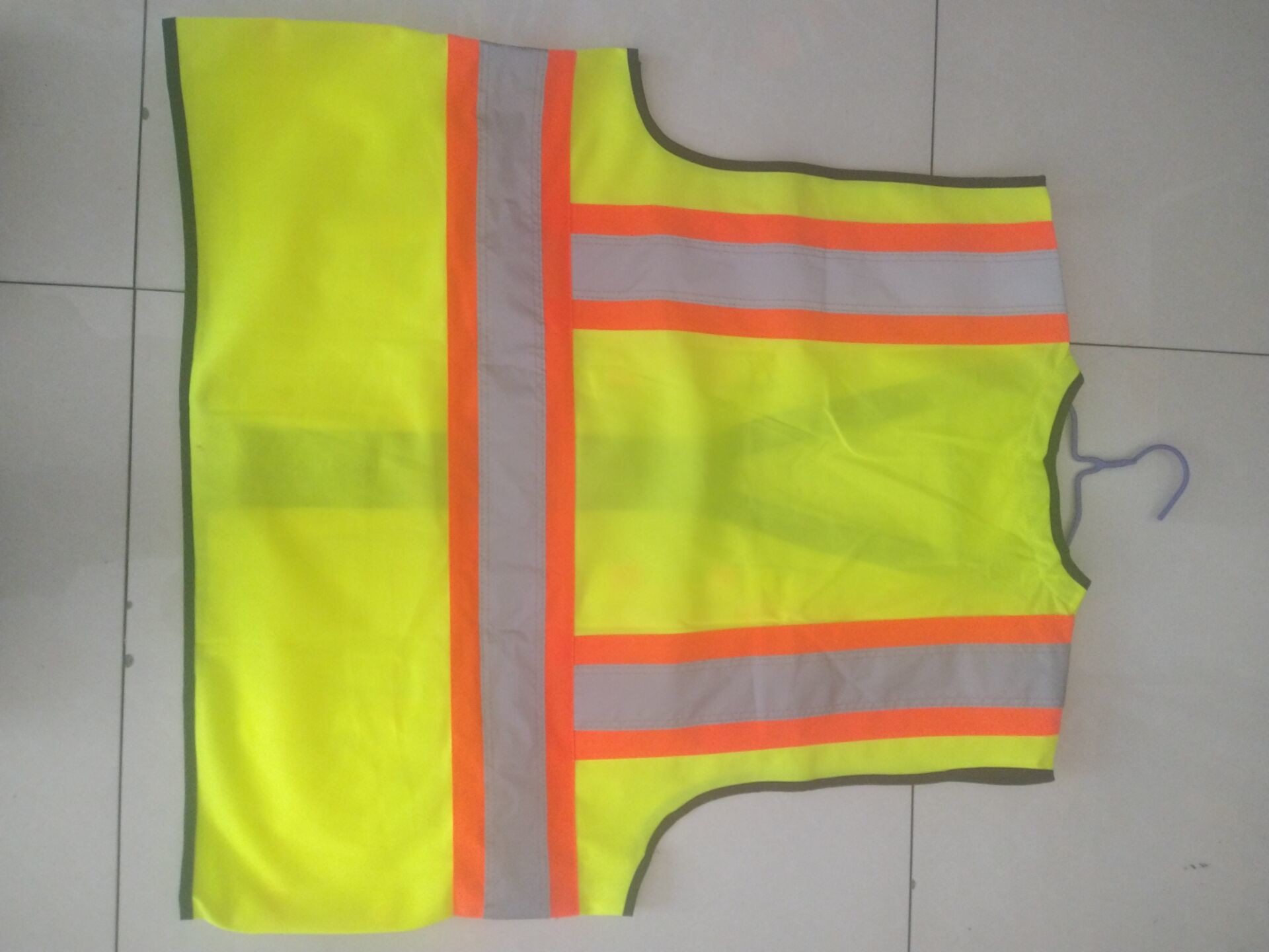 120 Grams Reflective Safety Vest Highway High Visibility Vest With Pockets