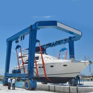 Wholesale Side Lifting Boat Hoist Crane Customized With Span 5~20m from china suppliers