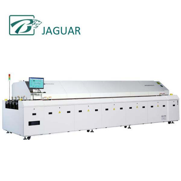 10 Heating Zones Surface Mount Oven , Smt Production Line Solder Dipping