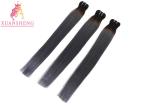 Virgin Custom Human Hair Wigs Silky Straight Human Hair Gray Color Hair Bundles