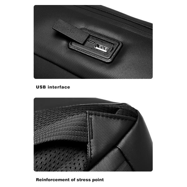 Soft Handle Water Resistant Computer Backpack OEM/ODM Accepable