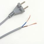 European eu 2 pin pvc Power Cord Cable VDE Male to Female Power Extension Cord
