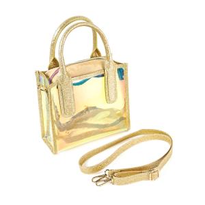 Wholesale Reusable Waterproof Transparent Iridescent Beach Bag from china suppliers