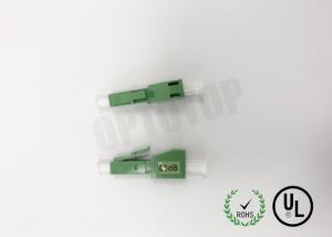 Wholesale LC Male To LC Female APC Fiber Optic Attenuator Single Mode 0-30dB Green house from china suppliers