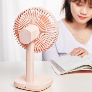 Wholesale DC5V Rechargeable Table Fans Bedroom Battery Operated Desk Fan from china suppliers