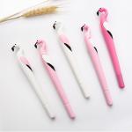 Flamingo Shaped 0.5mm Plastic Gel Pen Advertising Gifts Neutral Pen Small Prizes