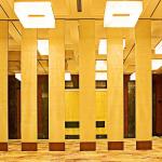 Fabric Acoustic Panel Surface Sound Proof Partitions For Hotel ISO9001
