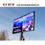 Flexible P3mm Outdoor LED Advertising Screen With Wide Viewing Angle