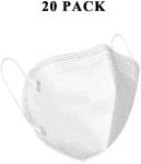 Non Woven N95 Face Mask Disposable Anti Air Dust Protection Non Irritating