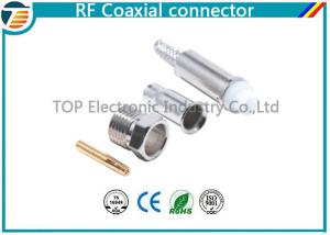 Wholesale Silver FME Jack Female Crimp Connector Free Hanging For RG174 Cable from china suppliers