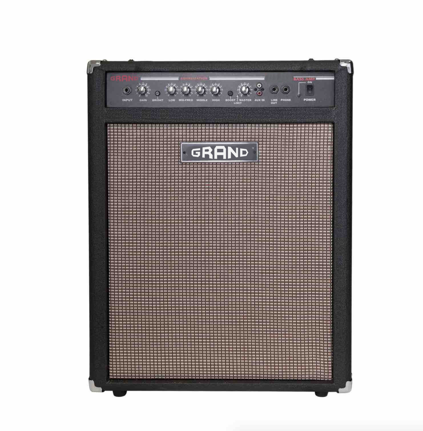 Grand 150W Bass Amplifier Combo in Black (BA-150)
