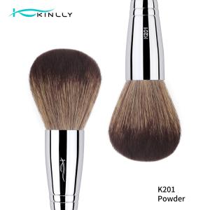 Wholesale 1pcs Powder Copper Ferrule Natural Hair Makeup Brush from china suppliers