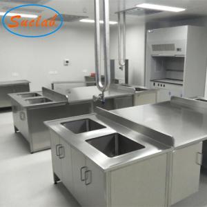Wholesale Practical Rustproof Metal Laboratory Casework , Anti Corrosion Metal Lab Cabinets from china suppliers