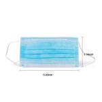 Fine Material Disposable Safety Mask Three Dimensional Strucutre Universal