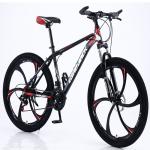 Carbon Steel Foldable Mountain Bike , Collapsible Mountain Bike For Kids