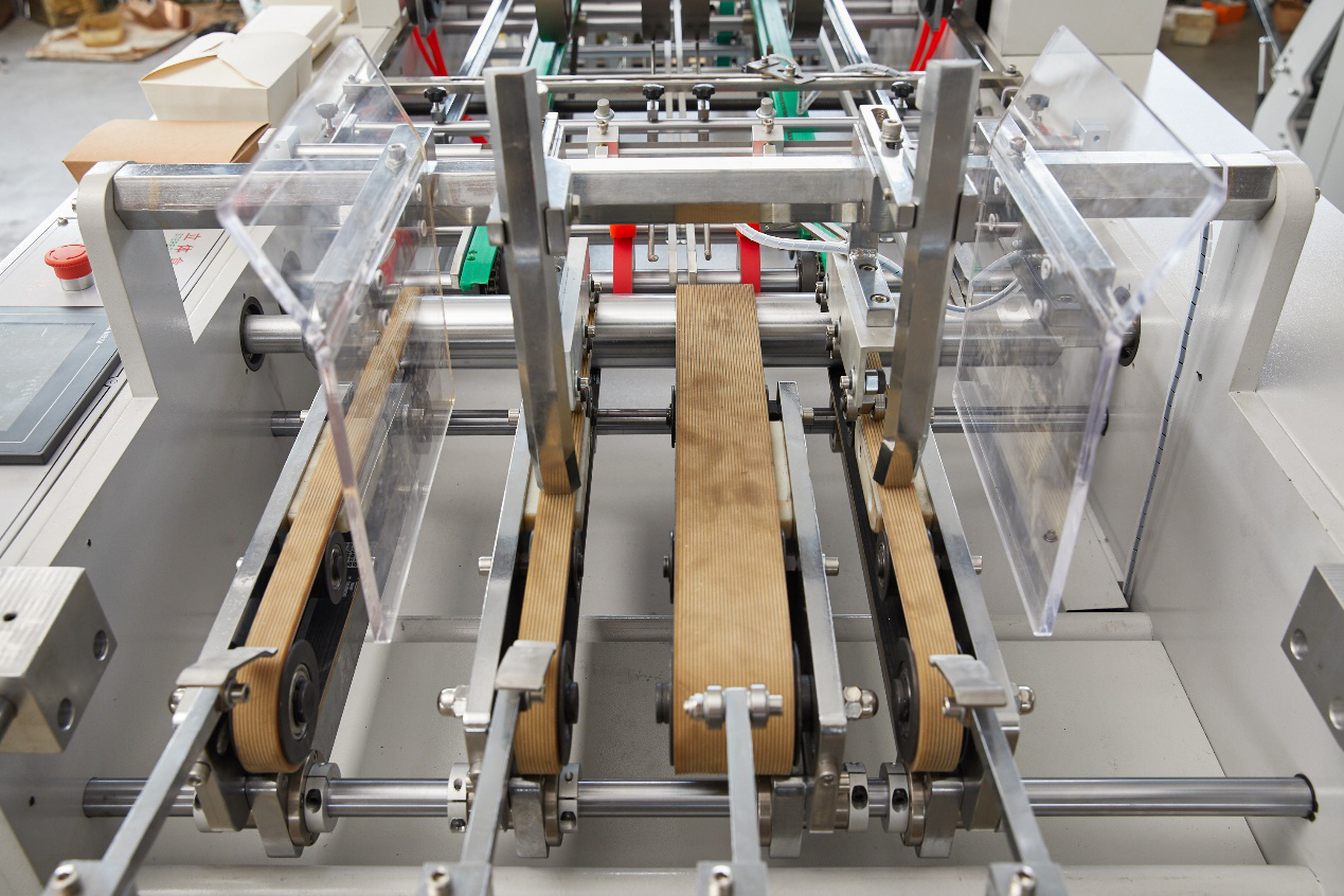 Paper Hamburger Boxes , Square Boxes , Food Boxes Carton Erecting Machine