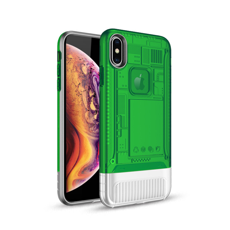 Color Transparent Polar Light PC TPU Protective Case Back Cover For Oppo A3S/A5 A71 A83 F7 F5 F9 A39/A57