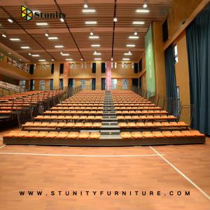 Wholesale Commercial STUNITY Powder Finish Telescopic Bleacher Seating from china suppliers