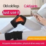 4 buttons Heating Waist Belt Smart Magnetic Therapy Knee Hot Belt