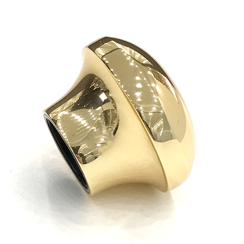 Die-Casting Zamak Perfume Caps For MOQ 10000pcs Glossy/Matte/Mirror Surface