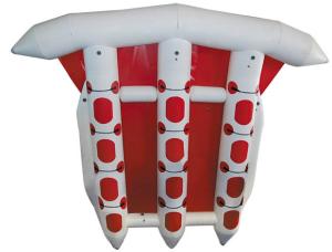 Wholesale OEM Funny Summer Inflatable Flying Fish Boat 12 Person For Adult / Kids from china suppliers