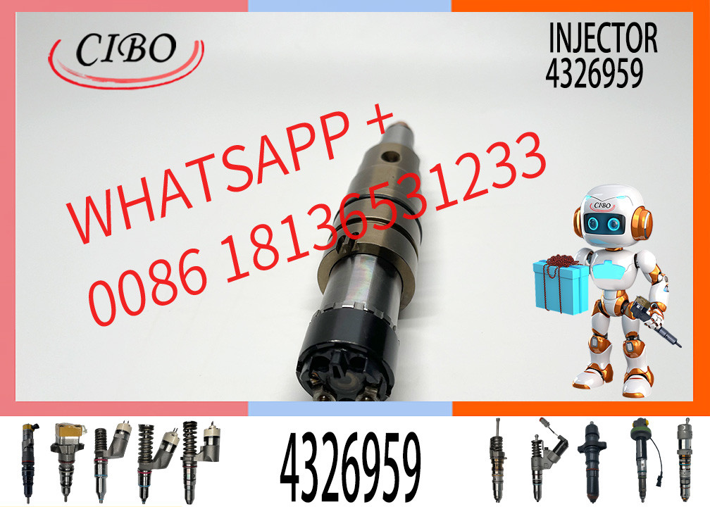 BDHCD Factory Price 4326959 Auto Parts 2872544 2872405 2894920 Diesel Fuel Injector 4326959 for Cummins Scania XPI Injector