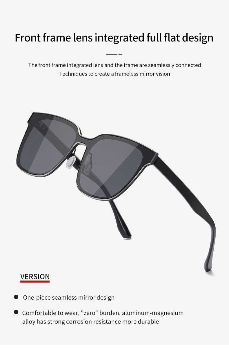 Unisex Outdoor Polarized Sunglasses Aluminum Magnesium Alloy