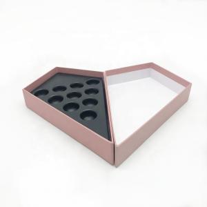 Wholesale Food Grade Empty Heart Chocolate Box Packaging Varnishing Customized from china suppliers