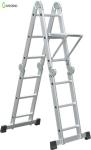 Multifunctional Hinged Aluminum Ladder Steps Folding