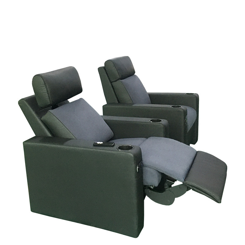 SOFA Living Room Fabric Recliner Sofa With Electrical Headrest