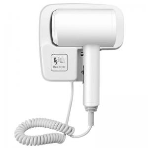 Wholesale OEM Wall Mounted Hair Dryer Hotel Amenities Supplies White Black from china suppliers