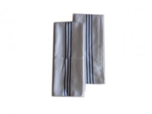 Wholesale Cotton Polyester  Dish Towel Bar Towel White with Blue Strips Kitchen Towel from china suppliers