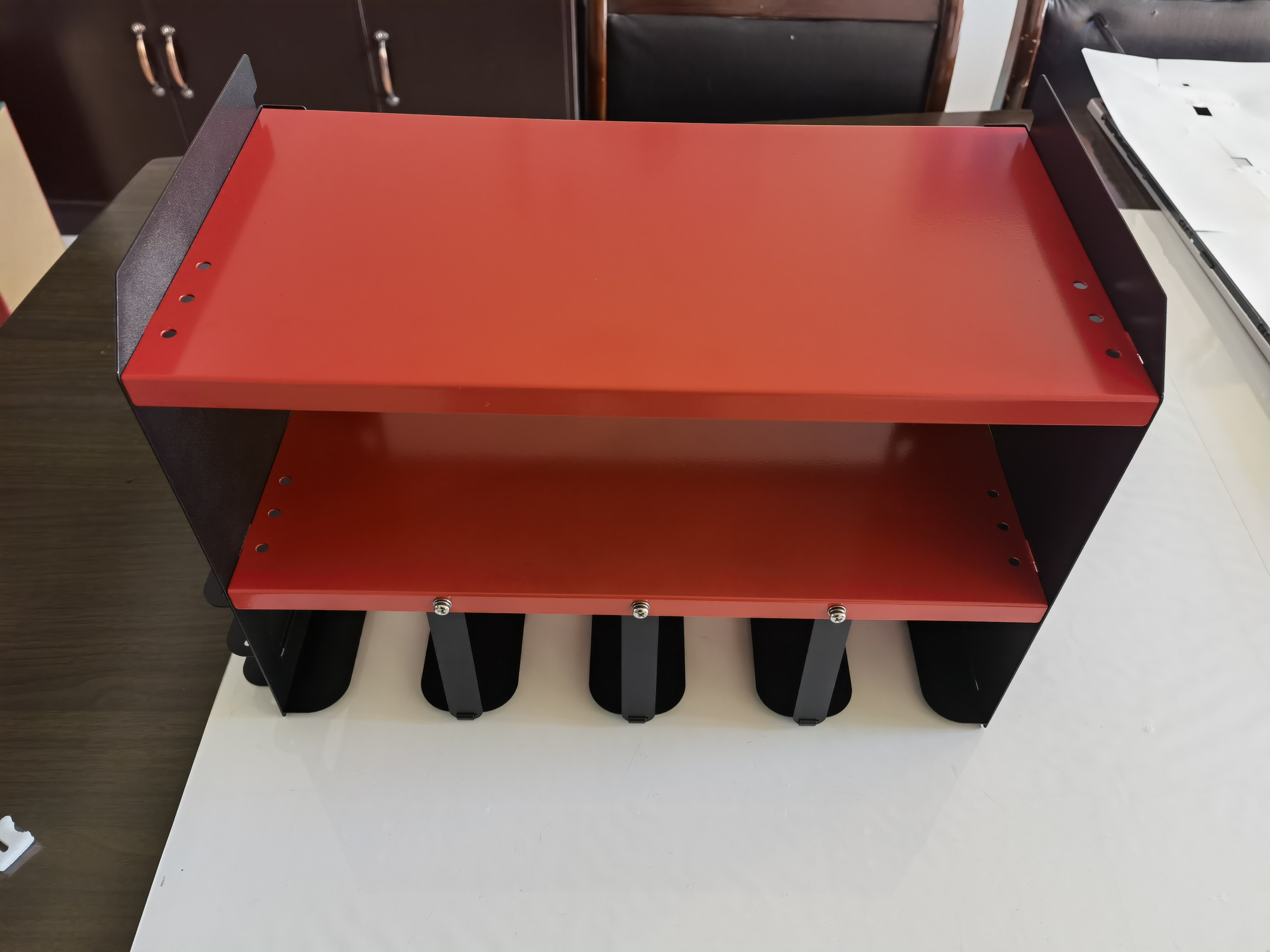 Wall Mount Power Tool Storage Frame Rack Waterproof Kit Cordless Drill Holder Shelf Box Organizer