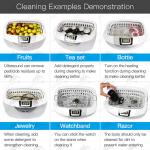 5 Time Settings 2500ml 70W Ultrasonic Cleaner Dental
