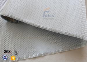 Wholesale Aluminized Plated Fiber Glass Cloth Decoration Silver Coated Fiberglass Fabric from china suppliers