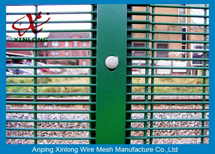1/2'' x 3' High Security Wire Fence For Warehouse , High Visibility Fence