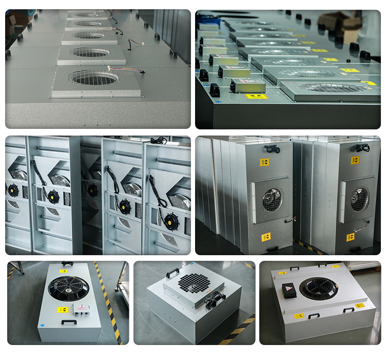 M-R570-BLDC FFU Cleanroom Clean Room Hepa Fan Filter Unit For Laboratory