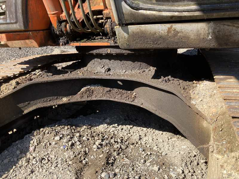 Original Color 12Ton Used Hitachi EX 120 Excavator EX120-5 with 60.5Kw ISUZU Engine
