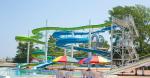 Water Amusement Entertainment Outdoor Games Fiberglass Slide for Children
