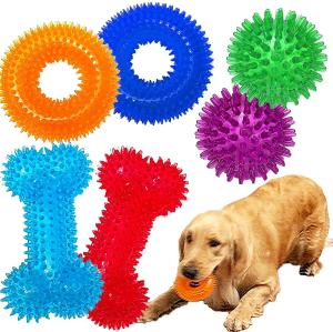Wholesale TPR Chewy Rubber Squeaky Balls Toys For Dogs Small from china suppliers