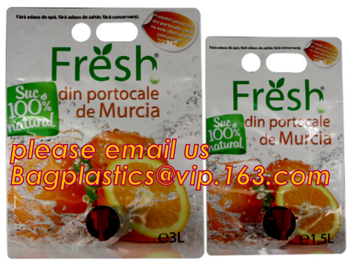 customized design standup fresh Juice bag in box,Fresh Juice Packaging Plastic Bags with Customers' Logo BAGPLASTICS PAC