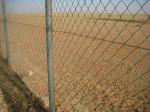 PVC Coated Chain Link Fence For Football Field Fence