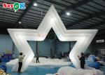 Giant Inflatable Star Arch Led Light Inflatable Star Archway For Outdoor