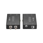1-Channel BIDI 12G SDI to Fiber Converter Single Mode Single Fiber LC via SFP